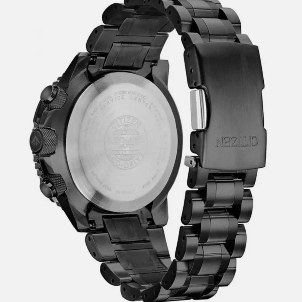 Citizen Promaster Black Mens 45mm World Time Watch New